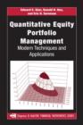 Quantitative Equity Portfolio Management : Modern Techniques and Applications - Book