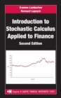 Introduction to Stochastic Calculus Applied to Finance - Book