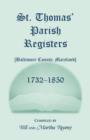 St. Thomas' Parish Register, 1732-1850 - Book