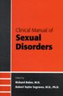 Clinical Manual of Sexual Disorders - Book