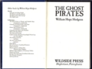 The Ghost Pirates by William Hope Hodgson, Science Fiction - Book