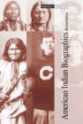 American Indian Biographies - Book