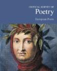 European Poets - Book