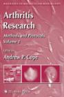 Arthritis Research : Volume 1: Methods and Protocols - Book