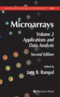 Microarrays : Volume 2, Applications and Data Analysis - Book