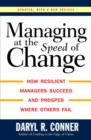 Managing at the Speed of Change - eBook