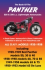 BOOK OF THE PANTHER 250 & 350 c.c. LIGHTWEIGHT MOTORCYCLES ALL O.H.V. MODELS 1932-1958 - Book