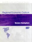 Regional Economic Outlook : Western Hemisphere - Book