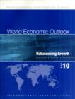 World Economic Outlook, April 2010 : Rebalancing Growth - Book