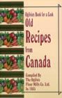 Ogilvies Book for a Cook : Old Recipes from Canada - Book