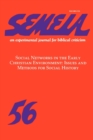 Semeia 56 : Social Networks in the Early Christian Environment - Book