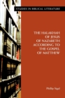The Halakhah of Jesus of Nazareth According to the Gospel of Matthew - Book
