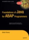 Foundations of Java for ABAP Programmers - Book