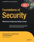 Foundations of Security : What Every Programmer Needs to Know - Book