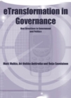Etransformation in Governance : New Directions in Government and Politics - Book