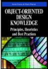 Object-oriented Design Knowledge : Principles, Heuristics and Best Practices - Book