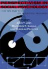 Perspectivism in Social Psychology : The Yin and Yang of Scientific Programs - Book
