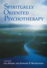 Spiritually Oriented Psychotherapy - Book