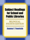 Subject Headings for School and Public Libraries - Book