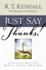 Just Say Thanks - Book