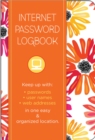Internet Password Logbook - Botanical Edition : Keep track of: usernames, passwords, web addresses in one easy & organized location - Book