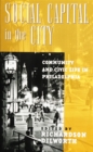 Social Capital in the City : Community and Civic Life in Philadelphia - eBook