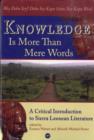 Knowledge Is More Than Mere Words : A Critical Introduction to Sierra Leonean Literature - Book
