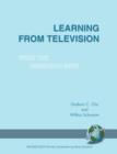 Learning from Television : What the Research Says - Book