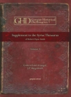 Syriac Thesaurus (Vol 3) : Thesaurus Syriacus - Book