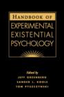 Handbook of Experimental Existential Psychology - Book