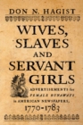 Wives, Slaves, and Servant Girls : Advertisements for Female Runaways in American Newspapers, 1770-1783 - Book
