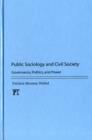 Public Sociology and Civil Society : Governance, Politics, and Power - Book
