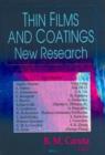 Thin Films & Coatings : New Research - Book