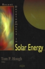 Recent Developments in Solar Energy - Book
