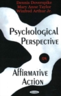Psychological Perspective on Affirmative Action - Book