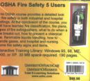 OSHA Fire Safety, 5 Users - Book