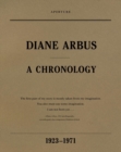 Diane Arbus: A Chronology - Book