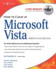 How to Cheat at Microsoft Vista Administration - Book