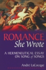 Romance, She Wrote - Book