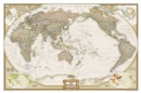 World Executive, Pacific Centered, Laminated : Wall Maps World - Book