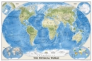 The Physical World, Poster Size, Tubed : Wall Maps World - Book