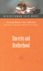 Sincerity & Brotherhood - Book