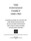 The Fontenot Family 1600-1903 - Book