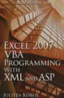 Excel 2007 VBA Programming with XML and ASP - Book