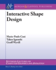 Interactive Shape Design - Book