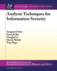 Analysis Techniques for Information Security - Book