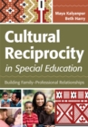 Cultural Reciprocity in Special Education : Building Family-Professional Relationships - Book