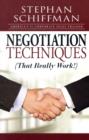 Negotiation Techniques (That Really Work!) - Book