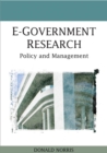 E-government Research : Policy and Management - Book