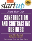 Start Your Own Construction and Contracting Business - Book